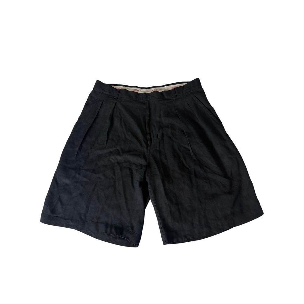 Baracuta Men's 100% Silk Pleated Shorts